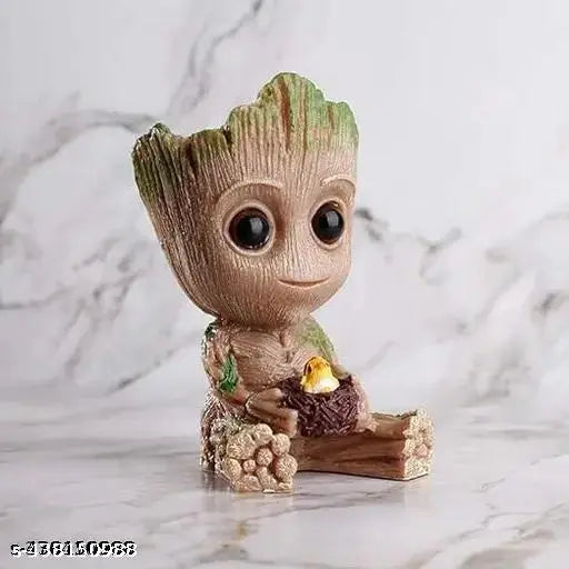 Cute baby Groot Flower Pot Pen Holder