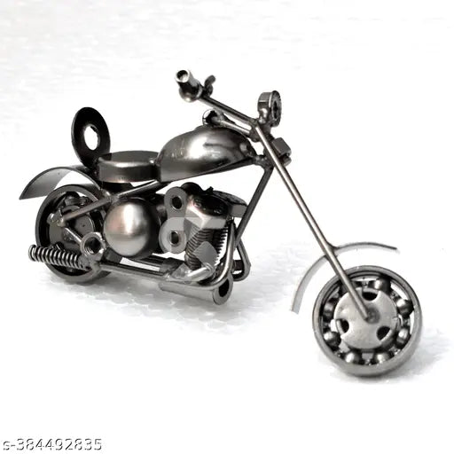 Iron Mini Bike for Home Decor Decorative Showpiece